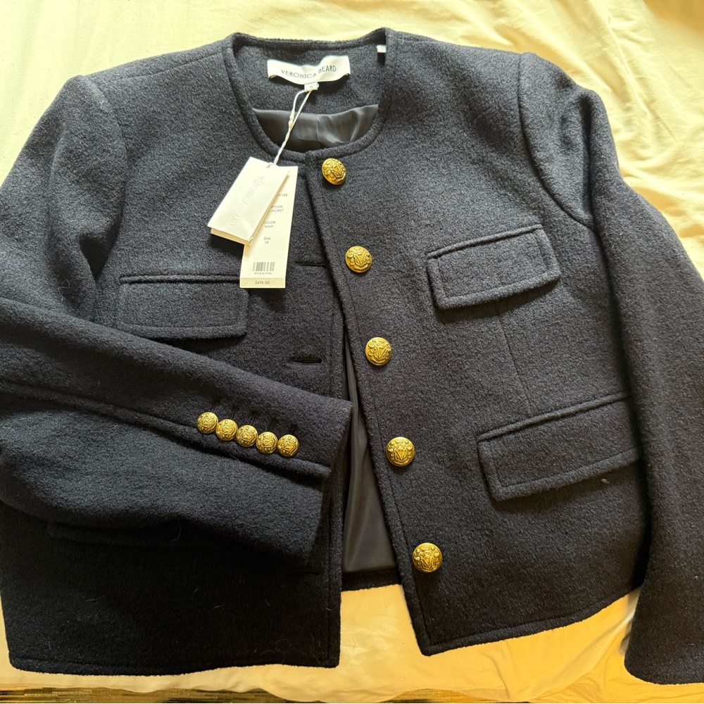 Veronica Beard Leslie Jacket in Navy NWT